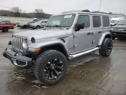 Jeep Wrangler Unlimited Sahara salvage cars for sale: 2018 Jeep Wrangler Unlimited Sahara