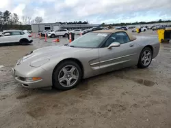 Salvage cars for sale at Harleyville, SC auction: 1998 Chevrolet Corvette