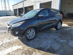 Salvage cars for sale at Chicago Heights, IL auction: 2011 Hyundai Tucson GLS