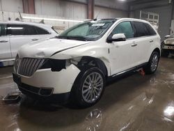 Salvage cars for sale from Copart Elgin, IL: 2013 Lincoln MKX