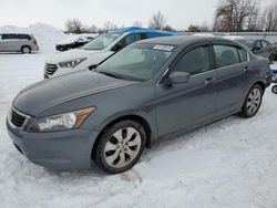 Salvage cars for sale from Copart Ontario Auction, ON: 2008 Honda Accord EX