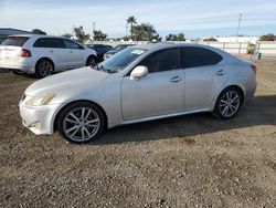 Salvage cars for sale at San Diego, CA auction: 2007 Lexus IS 250