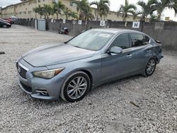 Infiniti q50 salvage cars for sale: 2014 Infiniti Q50 Base