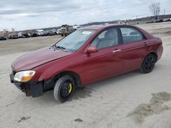 Salvage cars for sale at Kansas City, KS auction: 2007 KIA Spectra EX