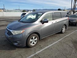 Salvage cars for sale at Van Nuys, CA auction: 2015 Nissan Quest S