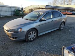 Salvage cars for sale at Arlington, WA auction: 2013 Mitsubishi Lancer ES/ES Sport