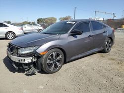 Salvage cars for sale from Copart San Diego, CA: 2016 Honda Civic Touring