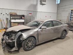 Salvage cars for sale at Des Moines, IA auction: 2017 Lexus ES 350