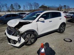 Salvage cars for sale at Spartanburg, SC auction: 2012 KIA Sportage EX