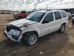 Jeep Grand Cherokee Limited salvage cars for sale: 2004 Jeep Grand Cherokee Limited