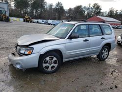 Salvage cars for sale at Mendon, MA auction: 2004 Subaru Forester 2.5XS