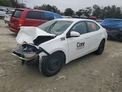 Salvage cars for sale from Copart Ocala, FL: 2016 Toyota Corolla L