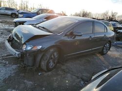 Carros salvage a la venta en subasta: 2009 Honda Civic EXL