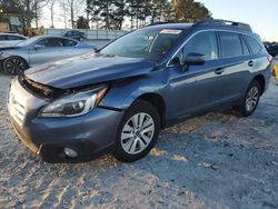 Subaru Vehiculos salvage en venta: 2016 Subaru Outback 2.5I Premium