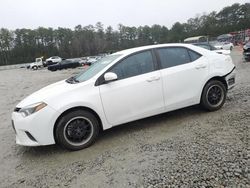 2015 Toyota Corolla L en venta en Ellenwood, GA