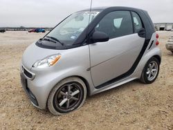 Salvage cars for sale at San Antonio, TX auction: 2015 Smart Fortwo Pure