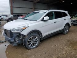 Salvage cars for sale from Copart Houston, TX: 2017 Hyundai Santa FE SE