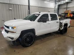 Salvage cars for sale from Copart Casper, WY: 2017 Chevrolet Silverado K1500 LT