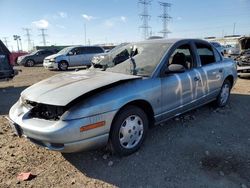 Salvage cars for sale at Elgin, IL auction: 2002 Saturn SL1