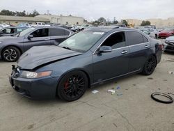 Salvage cars for sale at Martinez, CA auction: 2004 Acura TSX