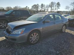 Salvage cars for sale at Byron, GA auction: 2007 Honda Accord LX