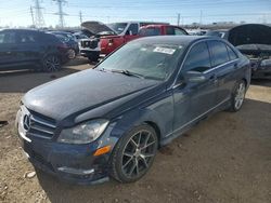 Vehiculos salvage en venta de Copart Elgin, IL: 2014 Mercedes-Benz C 300 4matic