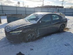 Salvage cars for sale at Chicago Heights, IL auction: 2022 Hyundai Elantra SEL