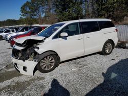 KIA Sedona ex salvage cars for sale: 2016 KIA Sedona EX