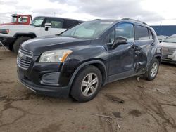 Salvage cars for sale from Copart Woodhaven, MI: 2015 Chevrolet Trax 1LT