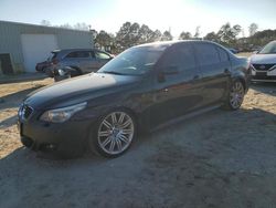 Salvage cars for sale at Hampton, VA auction: 2008 BMW 550 I