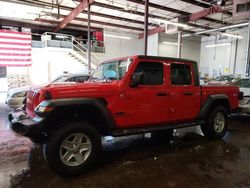 Salvage cars for sale at New Britain, CT auction: 2020 Jeep Gladiator Sport