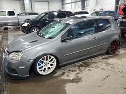 Salvage cars for sale at Ham Lake, MN auction: 2008 Volkswagen R32