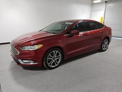 Ford Fusion salvage cars for sale: 2017 Ford Fusion S