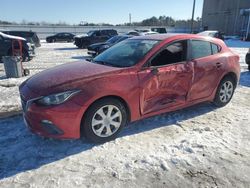 Mazda salvage cars for sale: 2015 Mazda 3 Sport