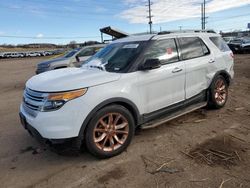 Salvage cars for sale at auction: 2013 Ford Explorer XLT