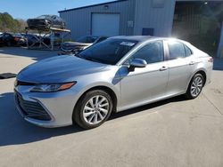 Salvage cars for sale at Florence, MS auction: 2021 Toyota Camry LE