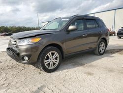 Salvage cars for sale at Apopka, FL auction: 2012 Hyundai Santa FE Limited