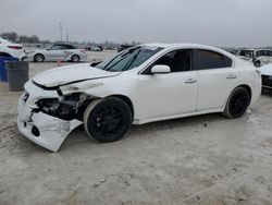 Nissan salvage cars for sale: 2014 Nissan Maxima S