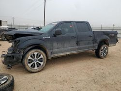 Salvage cars for sale at Andrews, TX auction: 2019 Ford F150 Supercrew