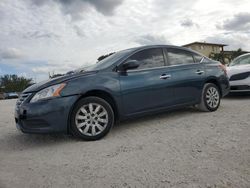 Nissan salvage cars for sale: 2014 Nissan Sentra S