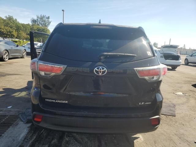 2015 Toyota Highlander LE