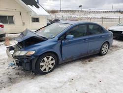 Salvage cars for sale at Northfield, OH auction: 2010 Honda Civic LX