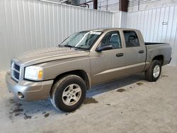 Salvage cars for sale at Gastonia, NC auction: 2006 Dodge Dakota Quad SLT