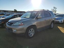 Salvage cars for sale at American Canyon, CA auction: 2002 Acura MDX Touring