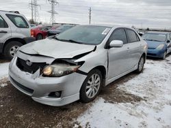 Salvage cars for sale at Elgin, IL auction: 2010 Toyota Corolla Base