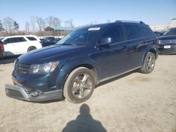 Salvage cars for sale at Spartanburg, SC auction: 2015 Dodge Journey Crossroad