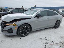 Salvage cars for sale at Woodhaven, MI auction: 2023 KIA K5 GT Line