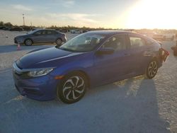 Salvage cars for sale at Arcadia, FL auction: 2017 Honda Civic LX