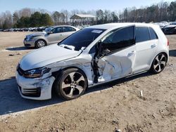 Salvage cars for sale at Charles City, VA auction: 2017 Volkswagen GTI S