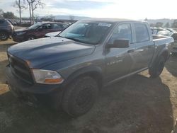 Salvage cars for sale at San Martin, CA auction: 2012 Dodge RAM 1500 ST